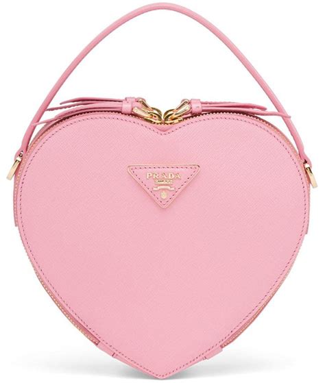 prada heart bag pink|Prada bag with coin purse.